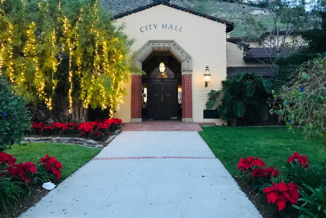 Laguna Beach California City Hall Courtesy of SouthOCBeaches.com