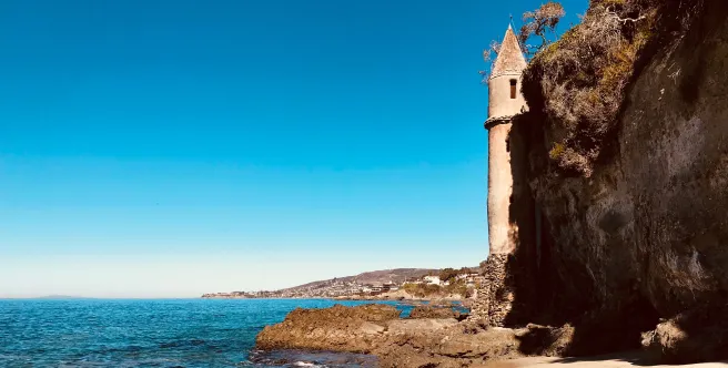 Laguna Beach Pirate Tower Courtesy of SouthOCBeaches.com